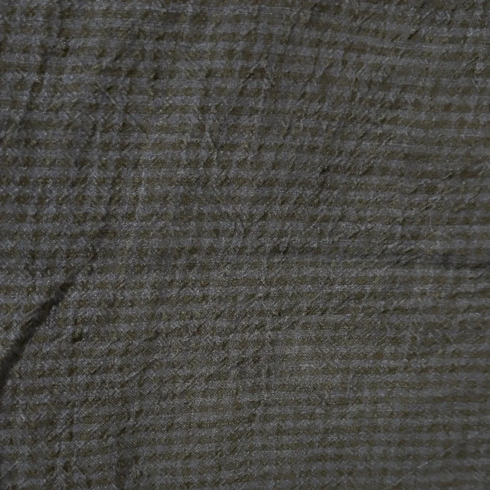 Eileen Fisher Linen Plaid Top - Picture 10 of 16